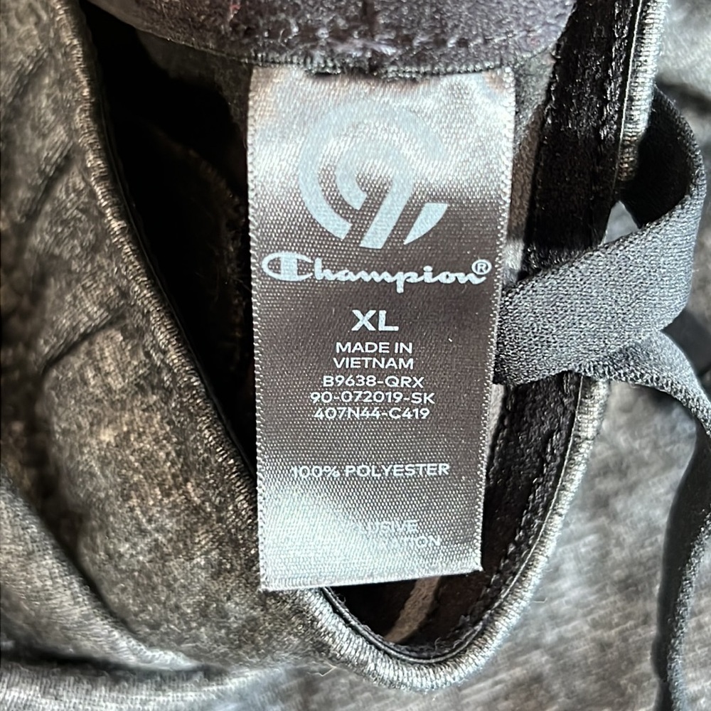 Champion like new sweatpants size XL Heather gray - Picture 3 of 3